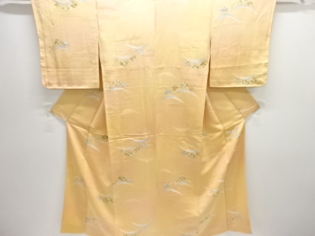JAPANESE KIMONO / KOMON / MOUNTAIN SCENERY 